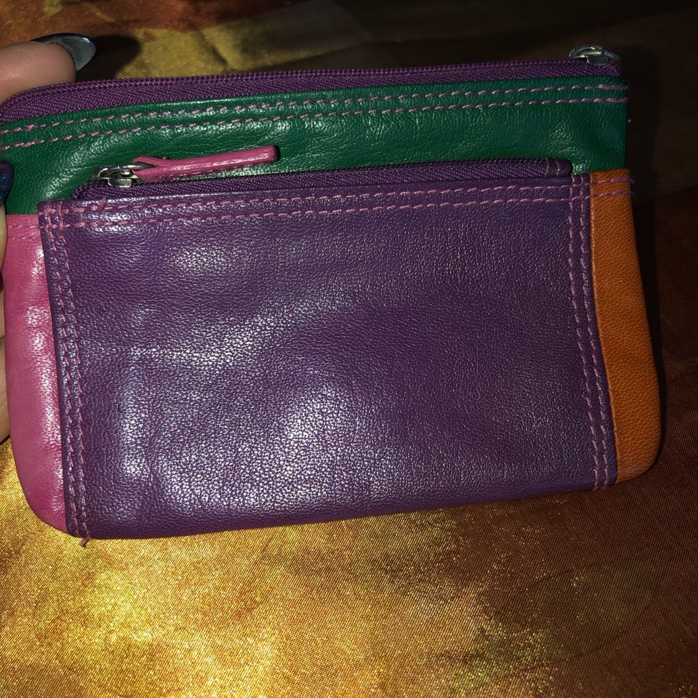 Small card /coin wristlet carry wallet